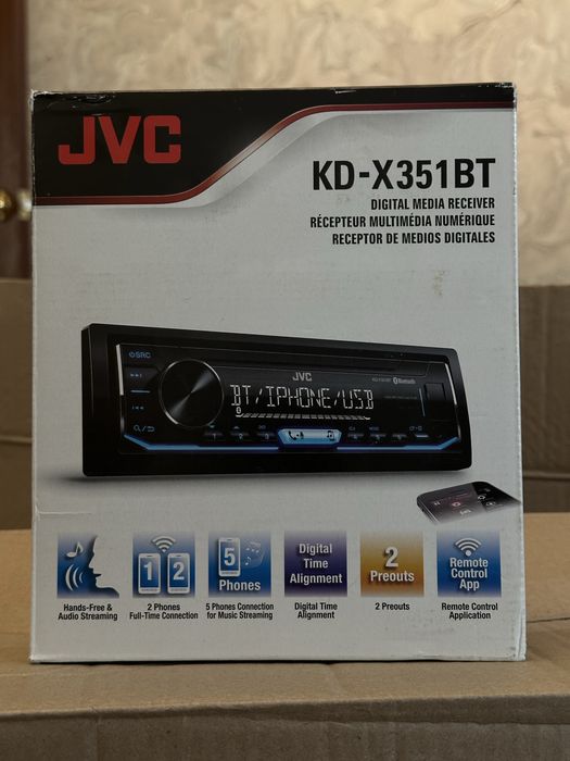 Автомагнитола KD-X351BT