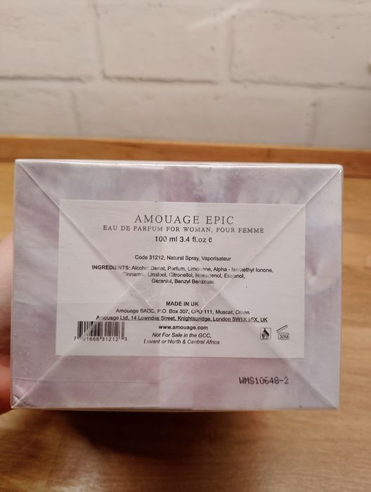 Amouage Epic 100ml parfum