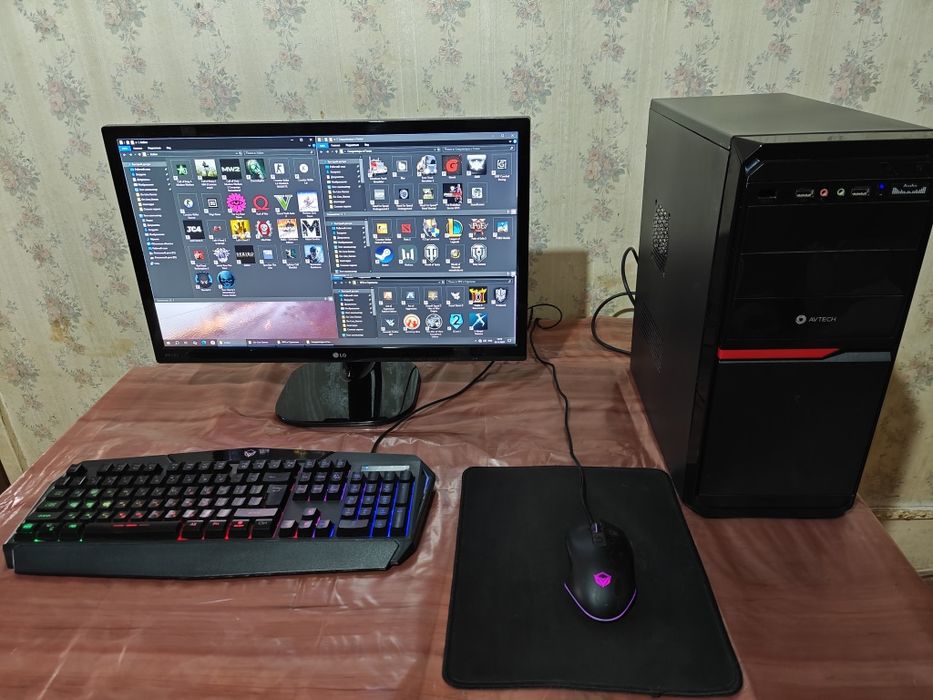 Комп. i5-7400, ddr4 16gb, GTX 1050ti