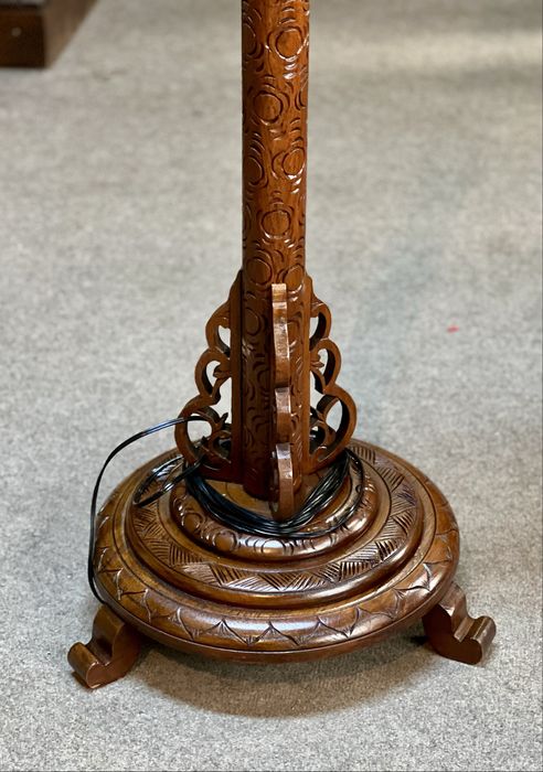 Lampă veche de podea *** vintage / antic / vechi / retro ***