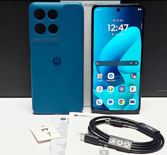 Motorola g57 power 12ram/256  7000 батерия