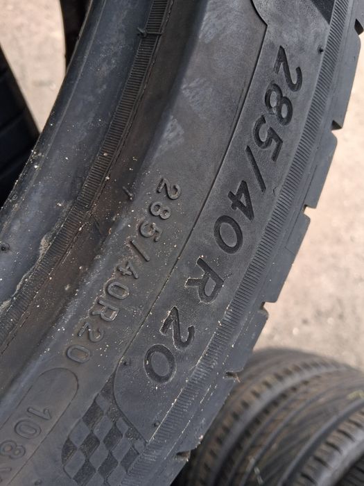 285 40 20 Michelin 2бр летни дот 2020г