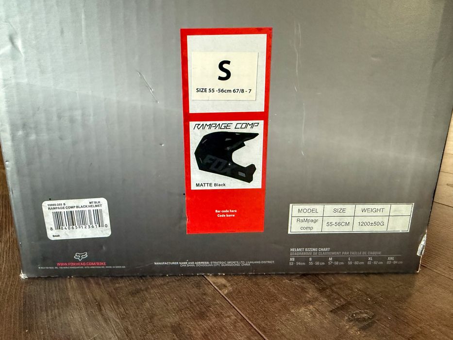 Casca full-face Fox Rampage Comp, marimea 55-56 cm