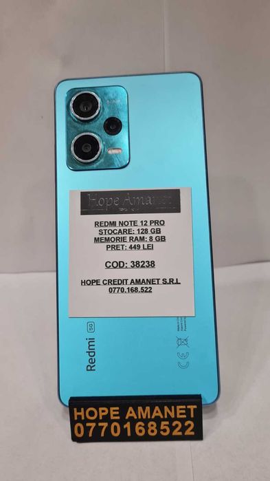 Hope Amanet P1/REDMI NOTE 12PRO 128GB/8GB RAM #38238