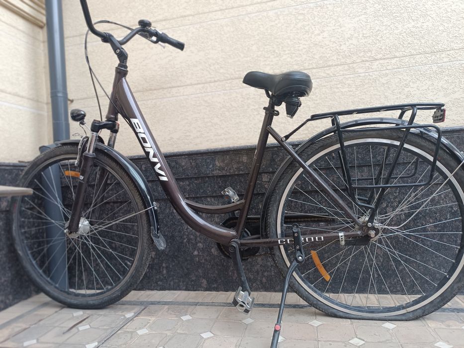 Велосипед BONVI городской велик , по паркам , вечерком у дома