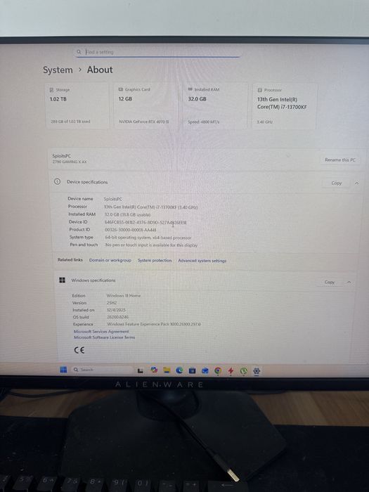 Vand setup streaming