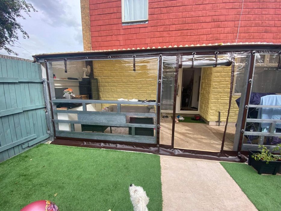 Folie transparenta terase