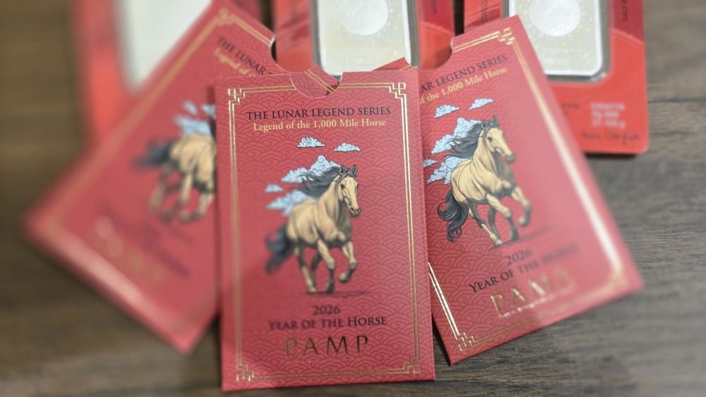 PAMP Сребърно Кюлче "Година на Коня" 2026