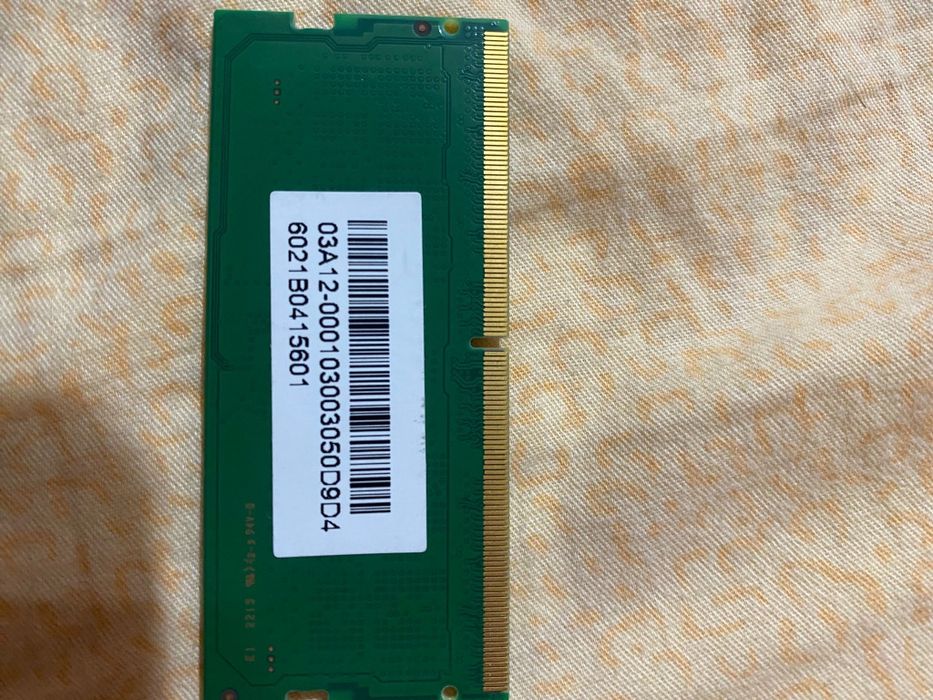 RAM laptop 16 GB( 8GBx2) DDR5 dual channel