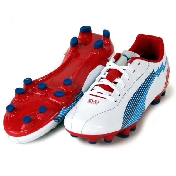 Ghete Fotbal 42 Profesionale Puma EvoSpeed 5 FG 100 Piele