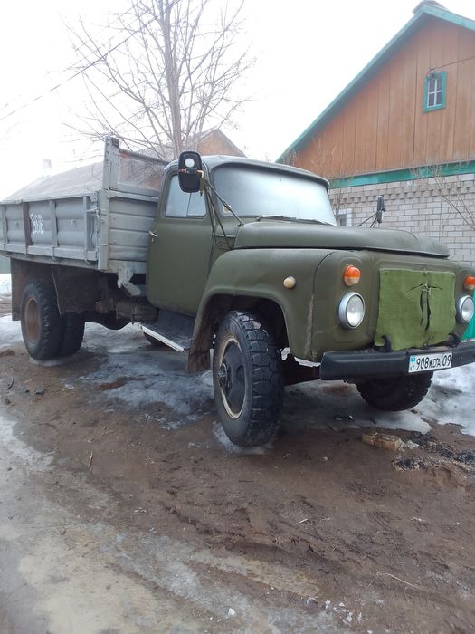 Газ 53 самосвал на ходу