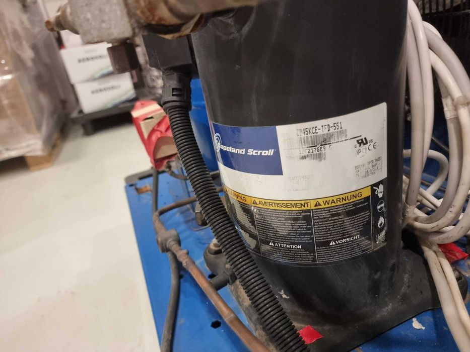 Agregat frigorific Copeland Scroll + evaporator 3 ventilatoare pentru cameră frigorifică