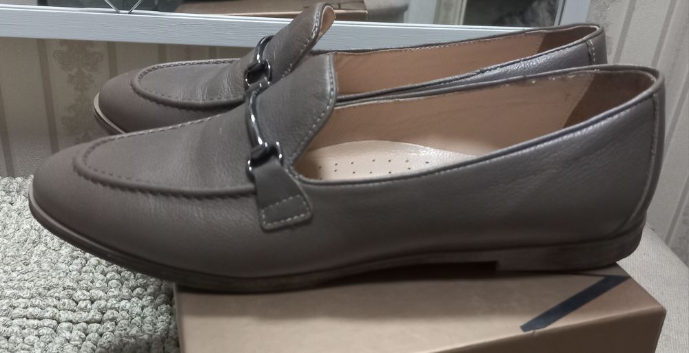 Лоферы кожа 39р ( турция)