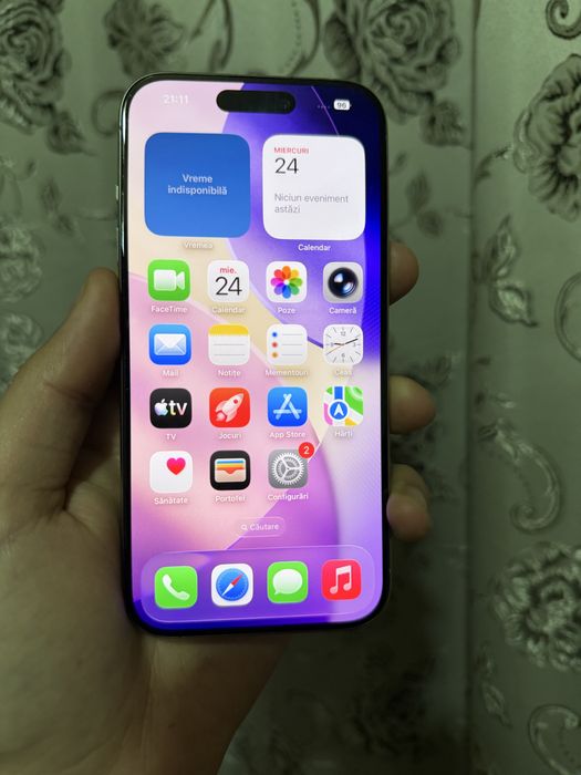 iPhone 15 PRO Natural Titanium bateria 98%