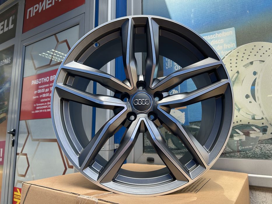 18" Джанти 5х112 AUDI RS6 A3 A4 A5 A6 A7 A8 Q5 Graphite Matt