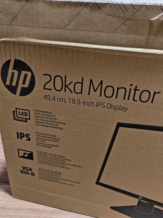 Monitor Hp 20Kd foarte putin utilizat