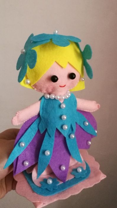 Изготовление игрушек из фетра