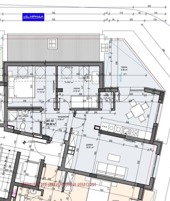 Продава се Тристаен апартамент в София, Банишора - 102 кв.м за 1795 €/кв.м - Снимка #1