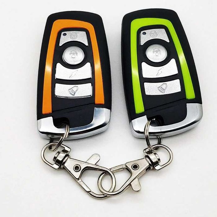 Sistem de antifurt alarma motocicleta scuter moto ATV cu telecomanda