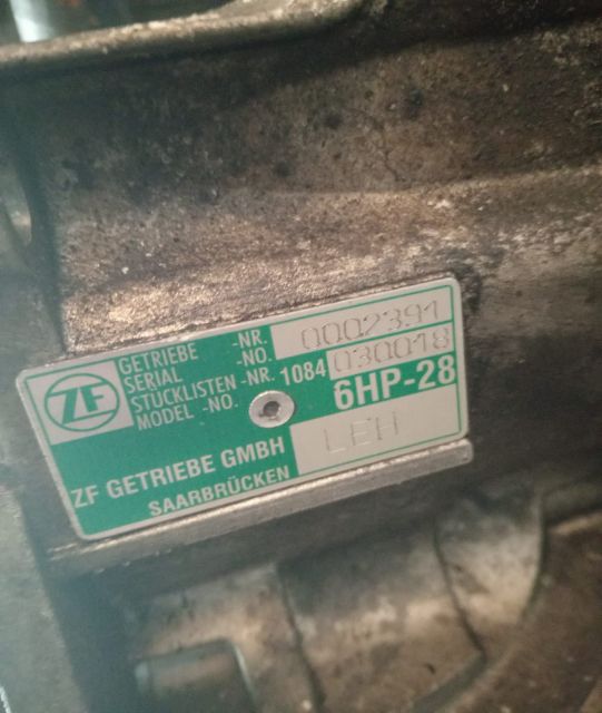 Cutie viteza automata 3.2 i quattro 6hp-28 LEH Audi A4 B8/8K seria