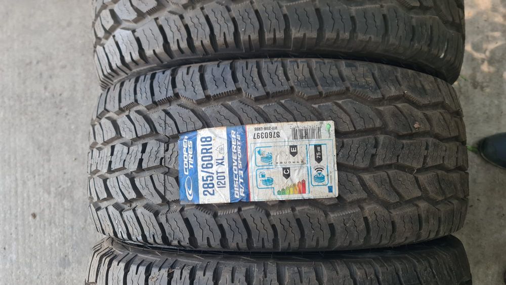 285 60 18 Cooper noi all terrain 4 anvelope vara iarna noi