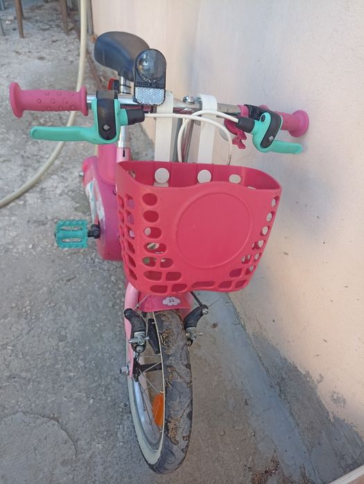 Велосипед 14 цола/инча BTwin момиче 3-5 години