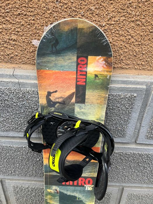 placa noua snowboard nitro ripper L116cm