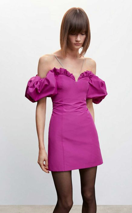 Официална мини рокля