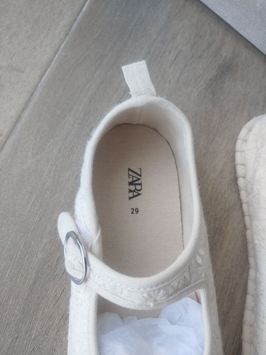 Туфельки тканевые  Zara