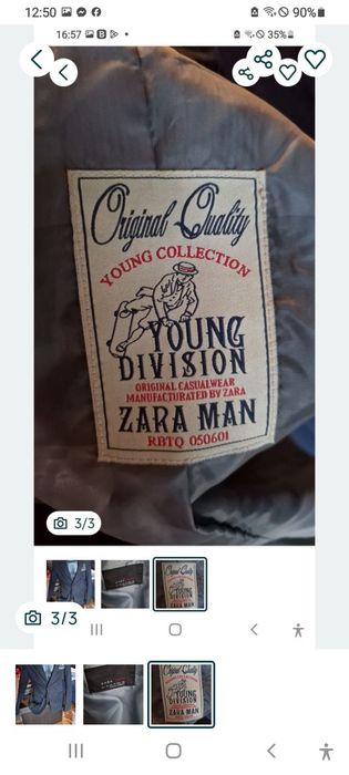 Sacou bărbați Zara