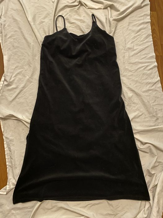 Велюровое платье