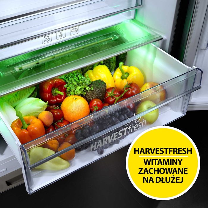 Нов инверторен хладилник с фризер BEKO b300 B3RCNA404HXB No Frost HarvestFresh AeroFlow 203.5 см