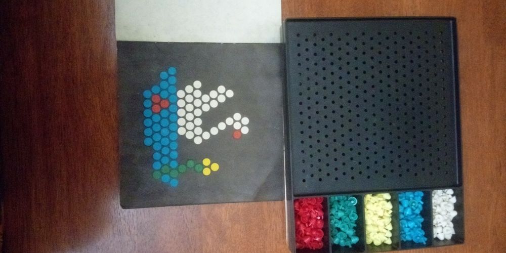 Детская игра мозаика. Советская