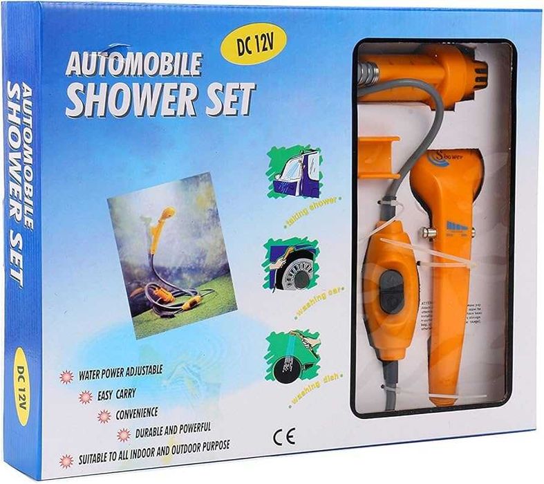 Преносим къмпинг душ Портативен душ за къмпинг 12v Shower set