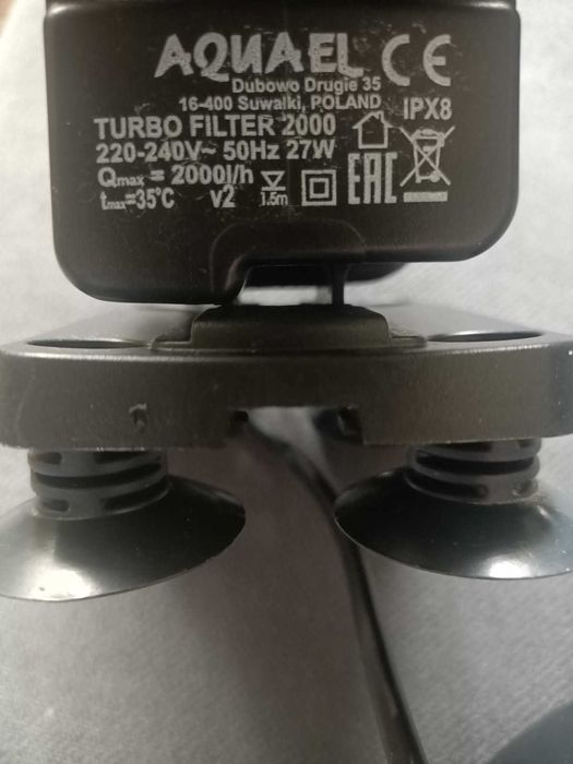 Внутренний фильтр Aquael TURBO FILTER 2000