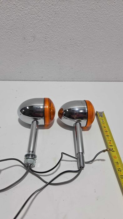 Set 2 semnalizari cromate chopper