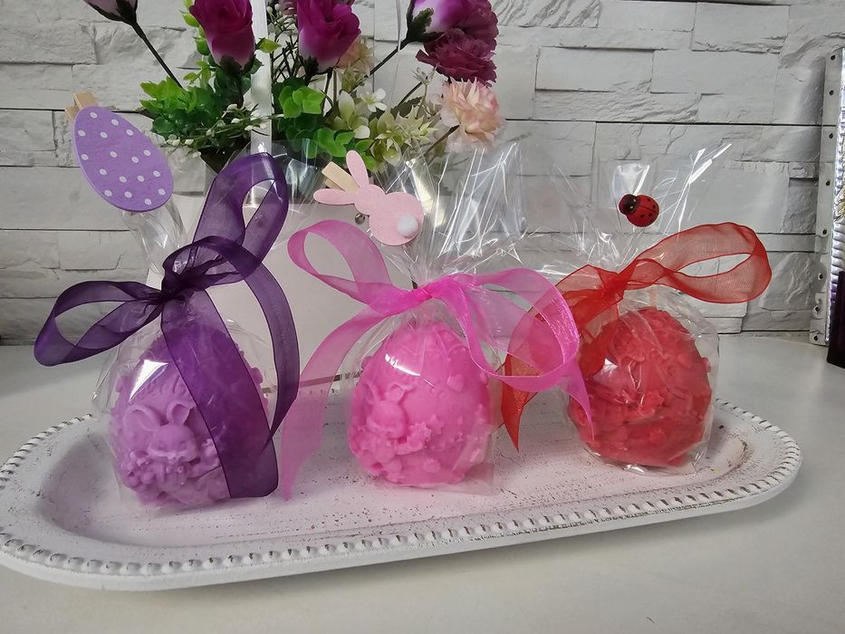 Великденски свещи от 100% соев восък