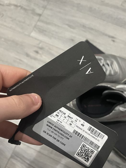 Adidasi armani exchange originali marimea 40 purtati de 2’ori