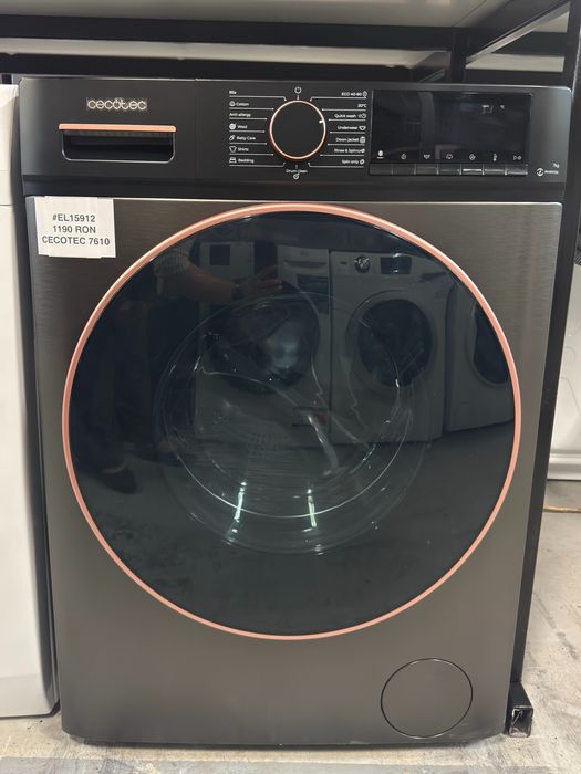 Masina de spalat rufe 7kg Cecotec Bolero DressCode 7610 Inverter A