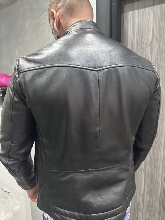 Яке от естествена кожа