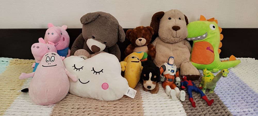 Игри плюшени малко до голямо