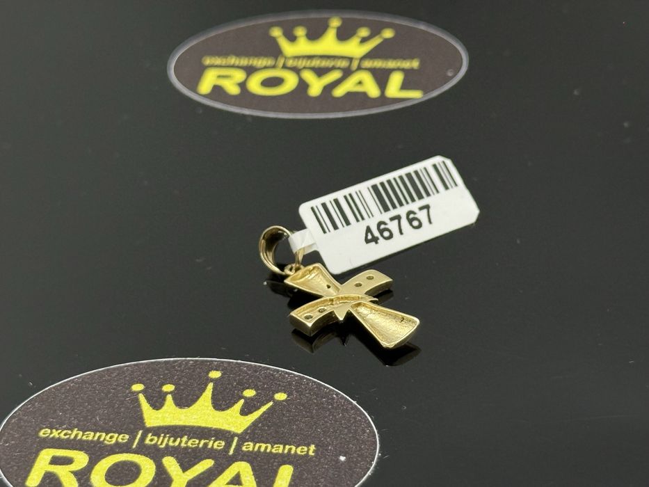 Bijuteria ROYAL : Pandantiv AUR 14K / 1.37 GR