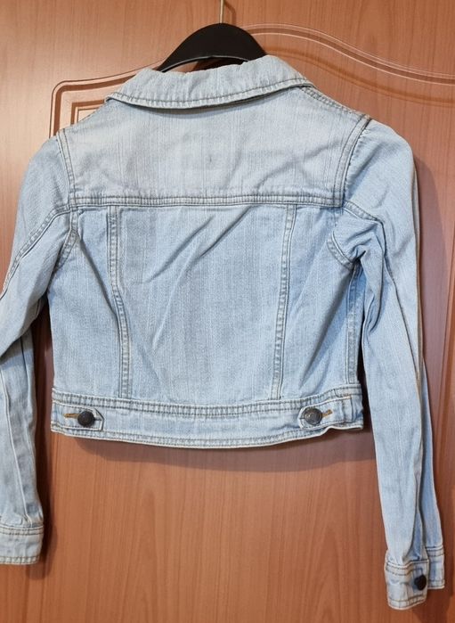 Дънкено яке за момиче