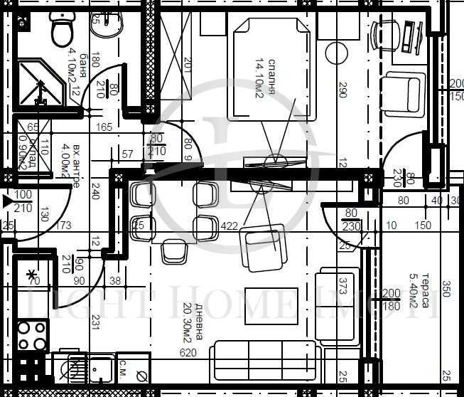 Продава се Двустаен апартамент в Пловдив, Южен - 66 кв.м за 663 €/кв.м - Снимка #9