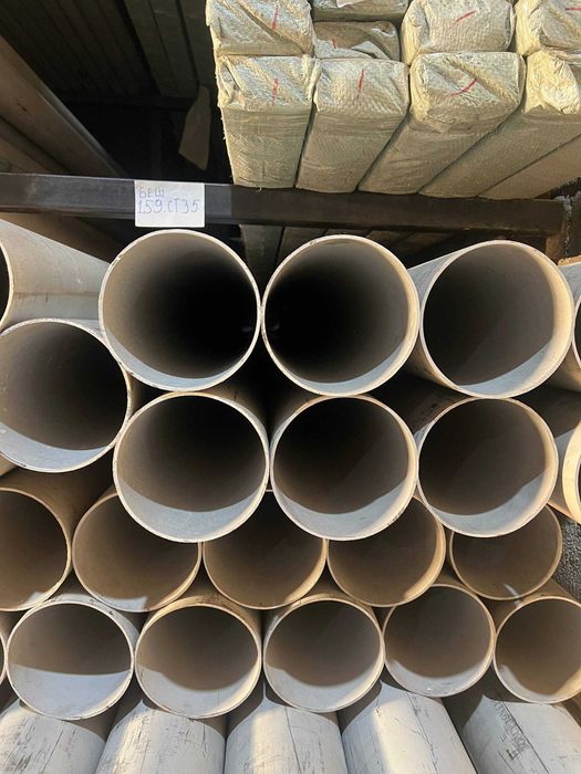 Bezshovny Nerjaveyka Truba 159 3.0mm va 3.5mm 304marka Nalichiyda bor