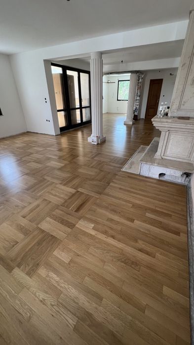 Циклене,лакиране на паркет и дюшеме.