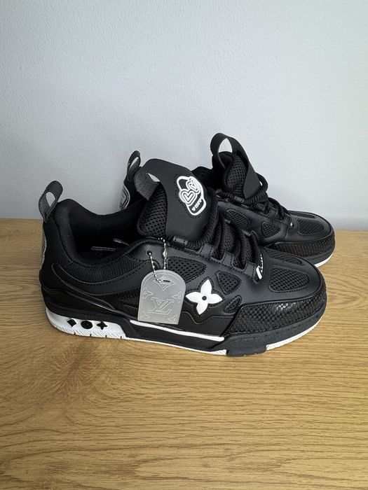 Adidași Louis Vuitton Skate Black / White | Noi