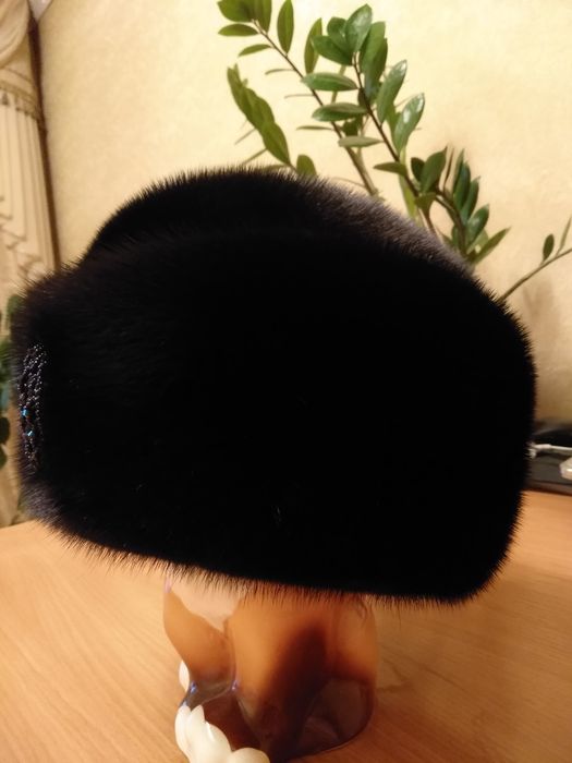 Шапка норковая (Пилотка)