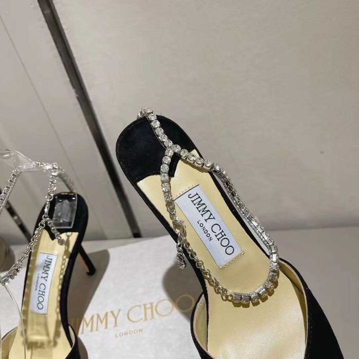 Jimmy Choo Saeda 85 pumps - 85 mm/piele naturala/impecabil/fullpack
