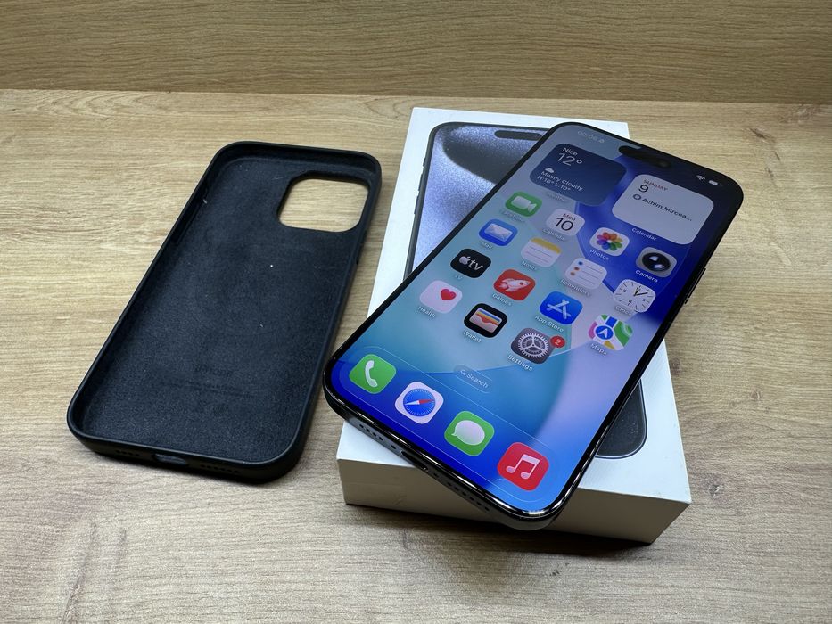 iPhone 15 Pro max 256Gb blue titanium 94% battery